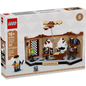 LEGO 40902 Tribute to Leonardo da Vinci box